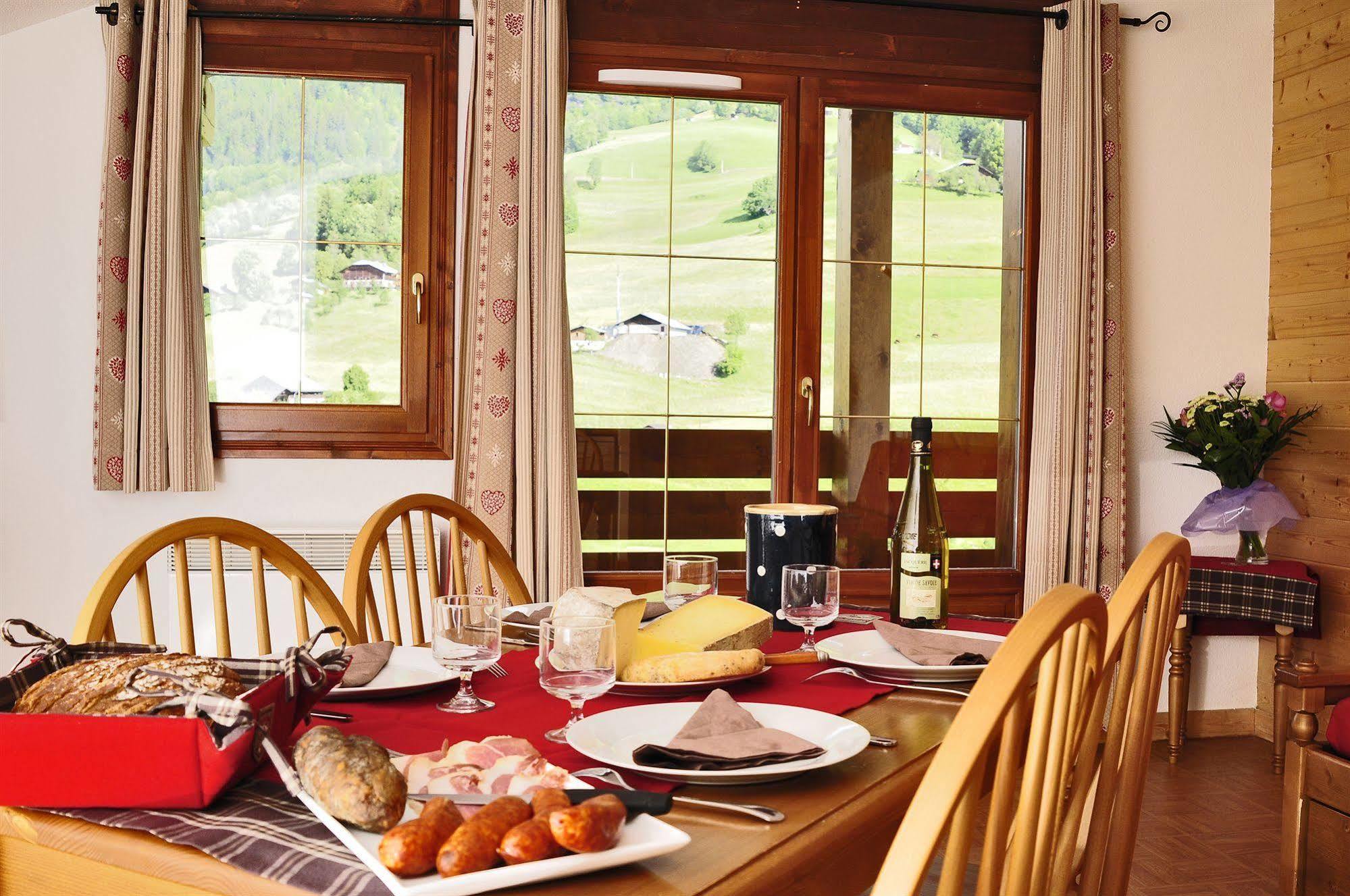 Residence Nemea Les Chalets Des Evettes Flumet Ngoại thất bức ảnh